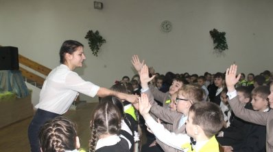 АТ «Вінницяобленерго» – особистий кабінет, передати покази лічильника, кол-центр 0 (800) 30-95-95 Проведено урок з енергозбереження для школярів_6