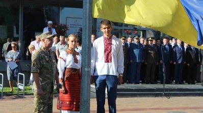 АТ «Вінницяобленерго» – personal account, transmit meter readings, call center 0 (800) 217-217 Енергетики взяли участь в урочистостях з нагоди державних свят_2