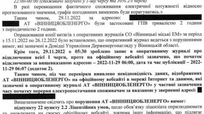 АТ «Вінницяобленерго» – особистий кабінет, передати покази лічильника, кол-центр 0 (800) 30-95-95 Шановні споживачі електричної енергії!_4