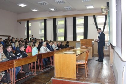 АТ «Вінницяобленерго» – особистий кабінет, передати покази лічильника, кол-центр 0 (800) 30-95-95 Андрій Поліщук відвідав рідну альма–матер_0