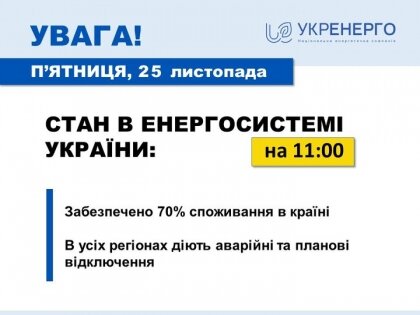 АТ «Вінницяобленерго» – особистий кабінет, передати покази лічильника, кол-центр 0 (800) 30-95-95 ГЕНЕРАЦІЯ ЕЛЕКТРОЕНЕРГІЇ ПОСТУПОВО ВІДНОВЛЮЄТЬСЯ._0