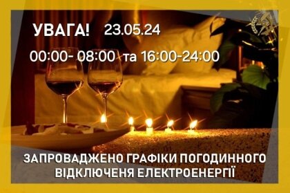 АТ «Вінницяобленерго» – особистий кабінет, передати покази лічильника, кол-центр 0 (800) 30-95-95 Про застосування ГПВ 23 травня_0